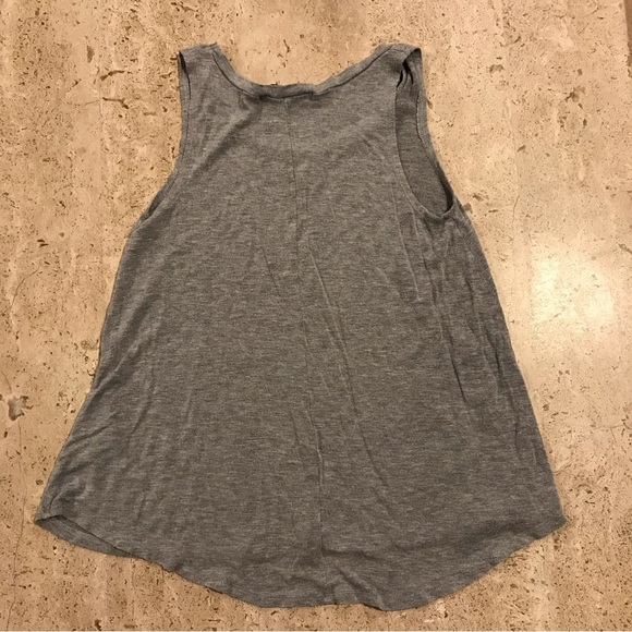 Rebel Sugar He Put a Ring On It Gray Graphic Tank Bachelorette Size S - Picture 3 of 3